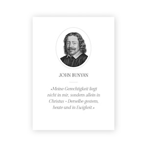 Zitat klein � John Bunyan 