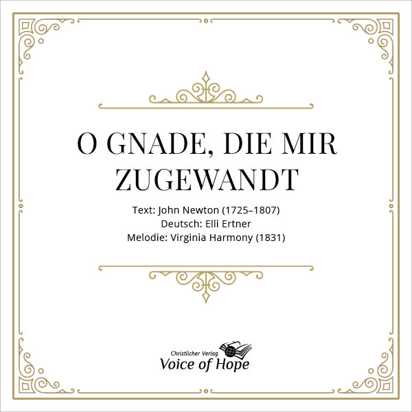 O Gnade, die mir zugewandt (Download) 