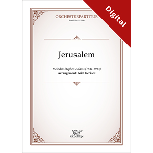 Jerusalem - Orchesterpartitur mit Violine-Solo \(Download\)
