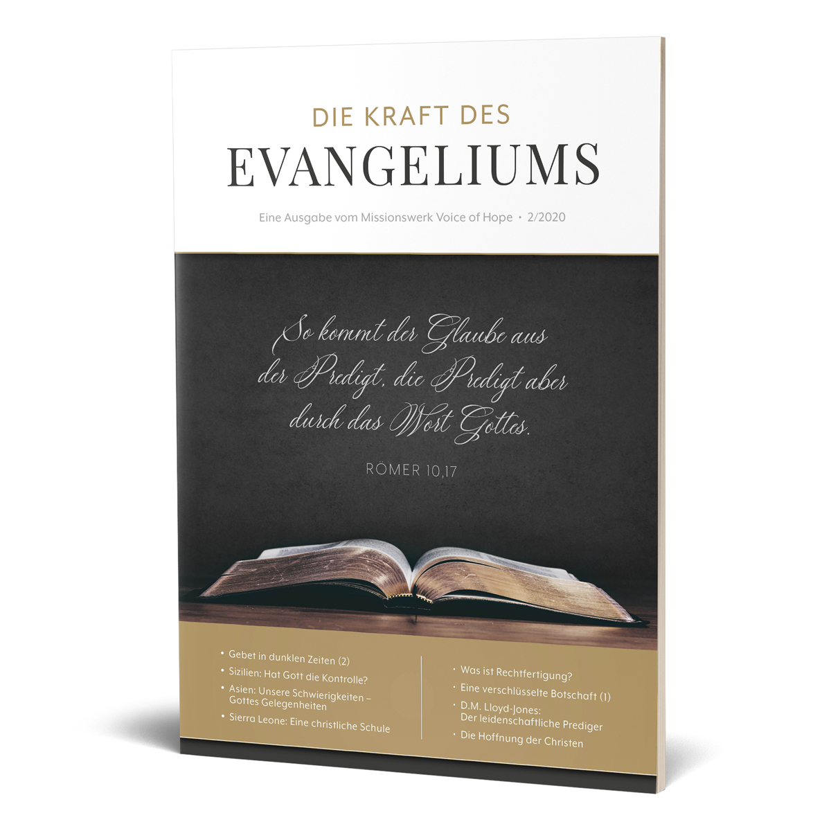 Die Kraft des Evangeliums 2/2020