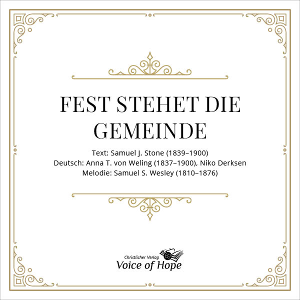 Fest stehet die Gemeinde (Download) - Liedblatt