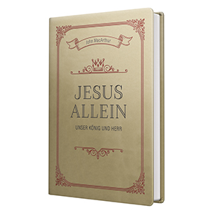 MacArthur: Jesus allein � Kunstledereiband