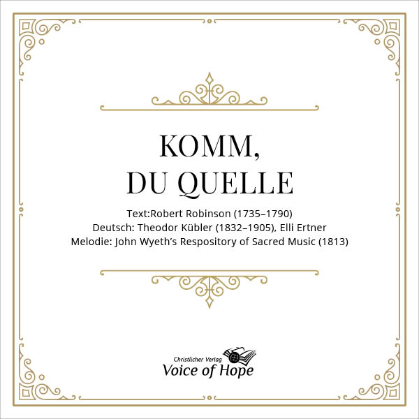 Komm, Du Quelle (Download) - Einzelnes Liedblatt