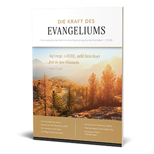 Die Kraft des Evangeliums 3/2026 