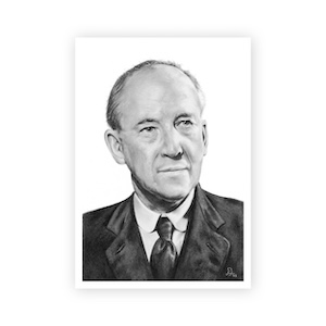 Wandbild - Portr�t gro� � Martyn Lloyd-Jones