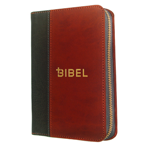 Bibel: Schlachter 2000 � Miniaturausgabe - grau/braun