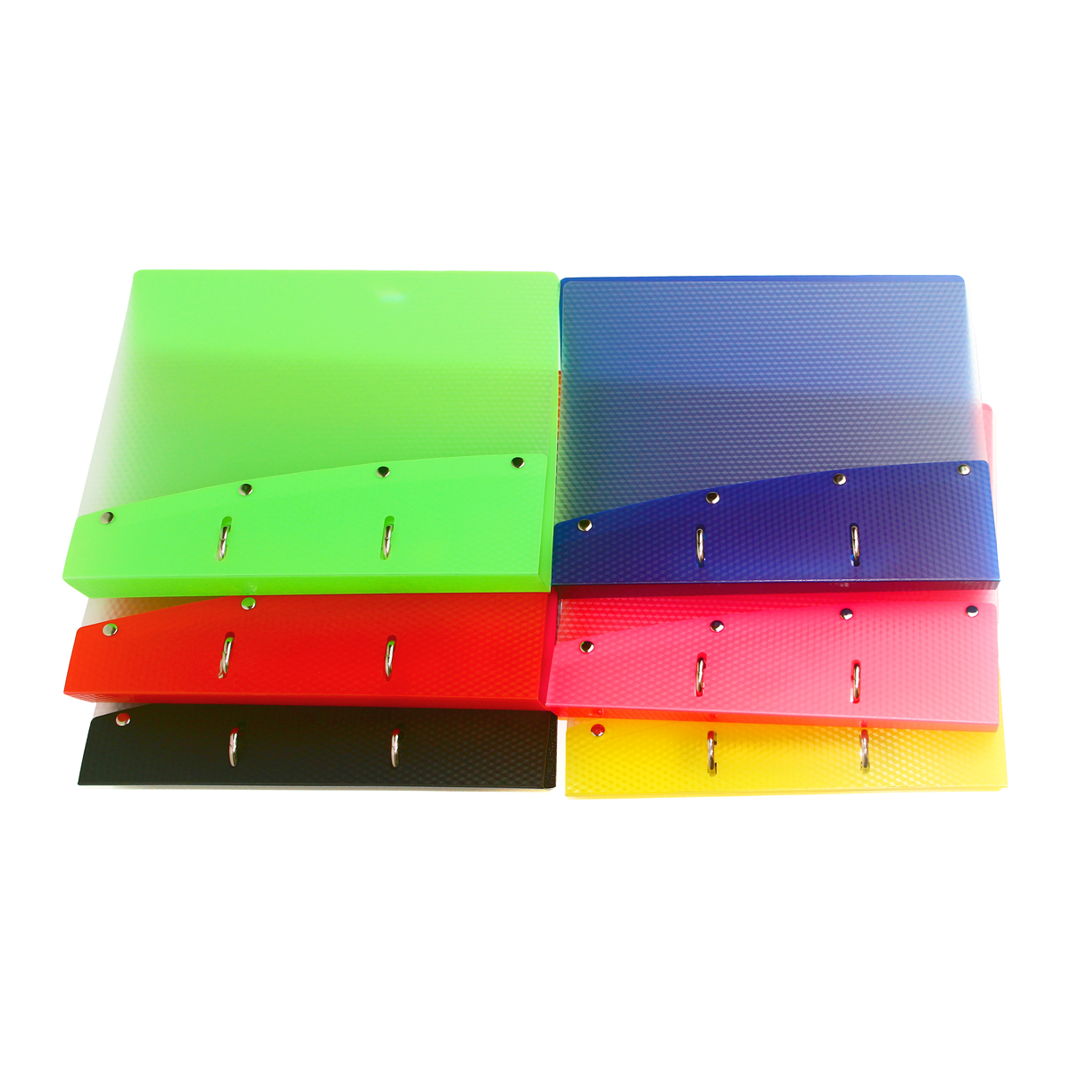 Dohe Ringordner DIN A5 Grün - Mit 100 Blättern & Trennwänden