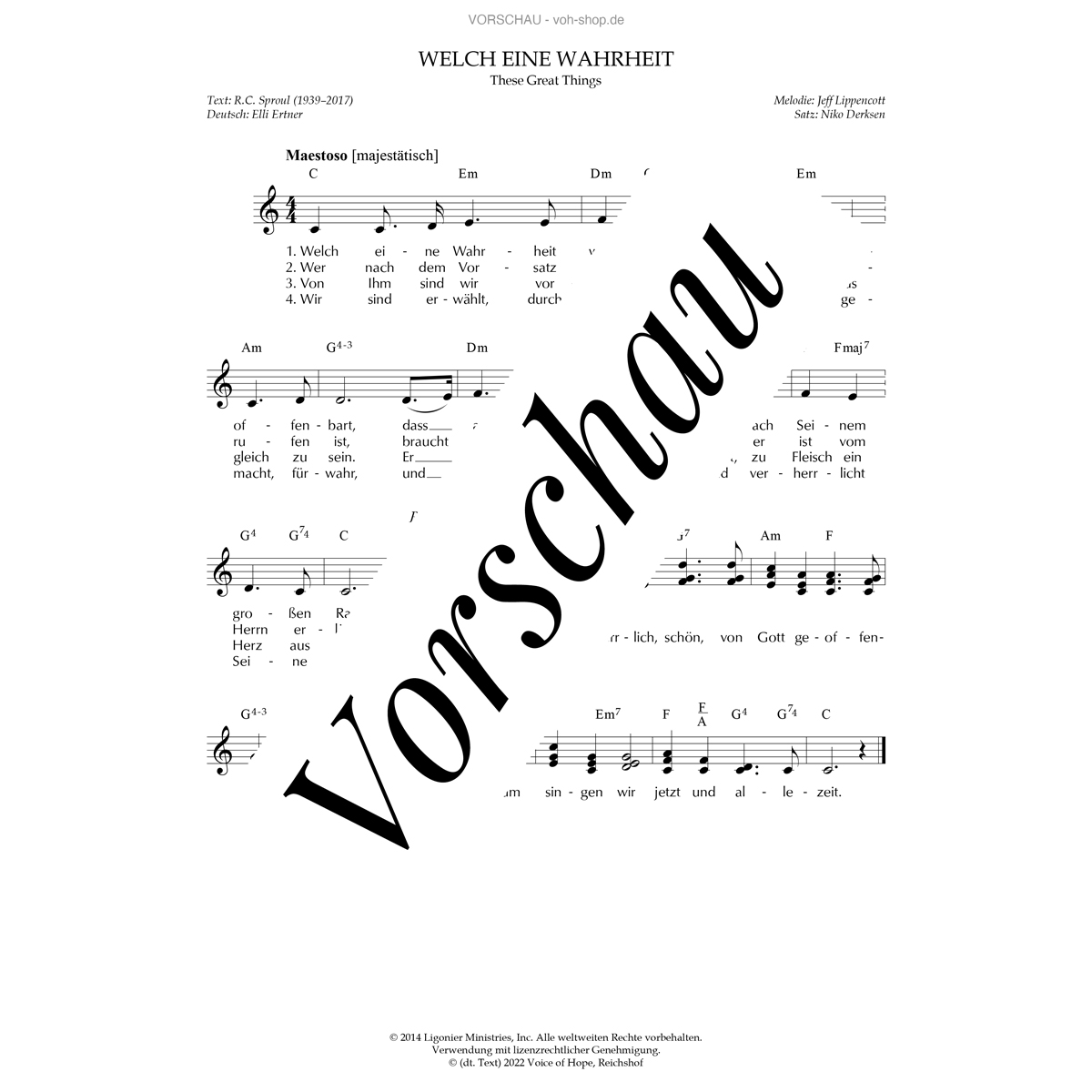 Welch eine Wahrheit (Download)