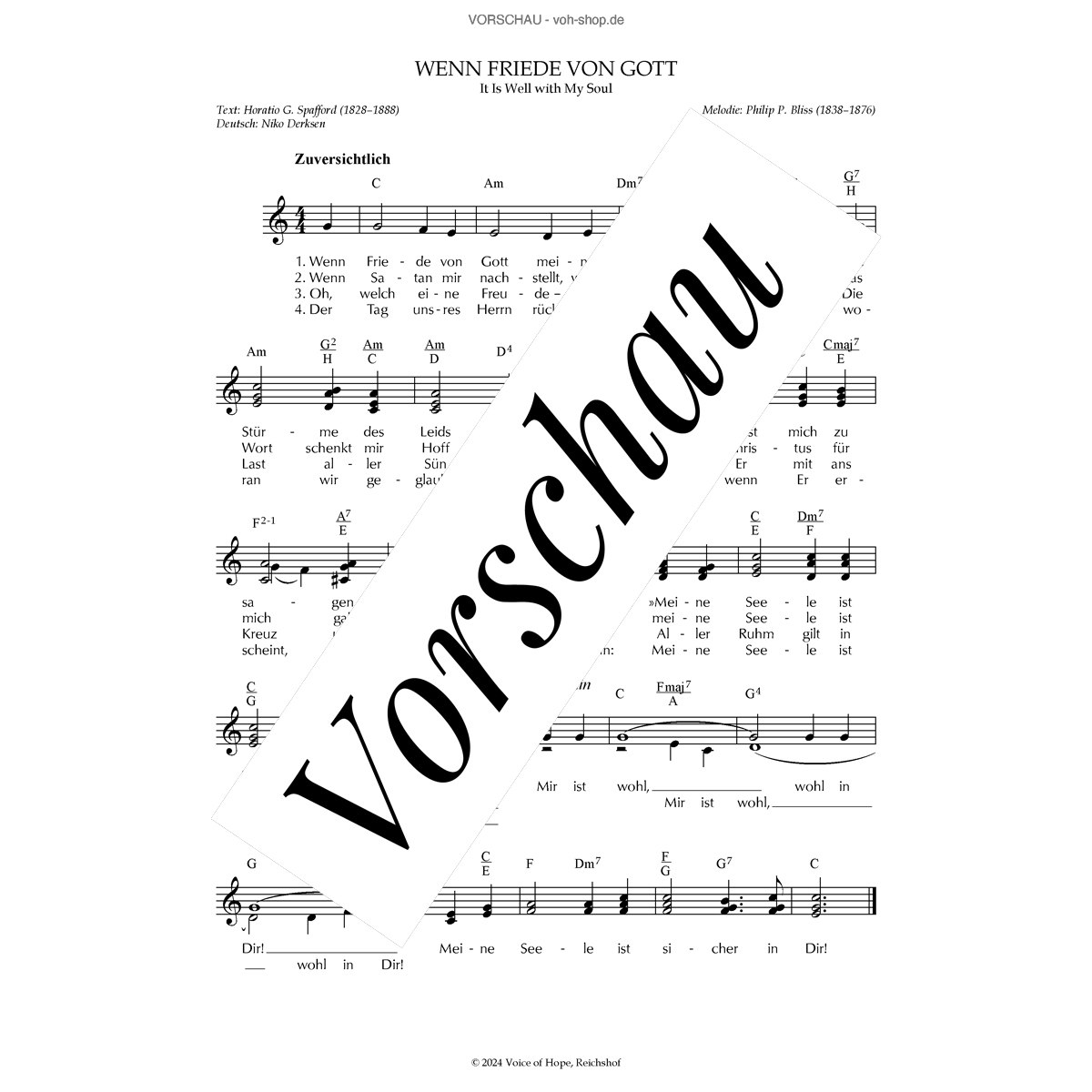 Wenn Friede von Gott (Download)