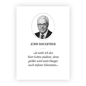 Zitat klein � John MacArthur
